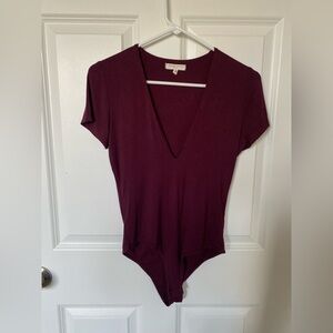 Wasabi + Mint V-Neck Bodysuit